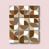 Conexões Geométricas - Quadros ou Placas Modulares com 9 Peças - 1