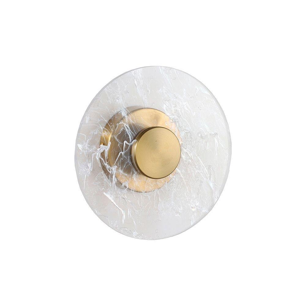 Arandela Skylight Botton 3111 Led Bivolt Dourado - Transparente - 4