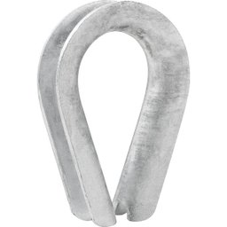 Anilha p/ cabo de aço 5/8" pesado galvanizada Vonder Plus - 1