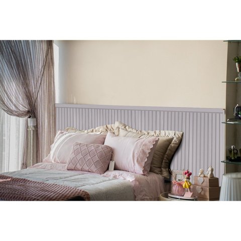 Ripas para Cabeceira de Cama Casal/Queen/King 240cm Cinza