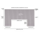 Ver imagem 4 de Ripas para Cabeceira de Cama Casal/Queen/King 240cm Cinza