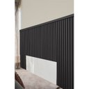 Ver imagem 3 de Ripas para Cabeceira de Cama Casal/Queen/King 240cm Preto
