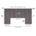 Ver imagem 5 de Ripas para Cabeceira de Cama Casal/queen/king 240cm