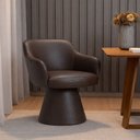 Ver imagem 2 de Cadeira de Mesa de Jantar Jade Base Cone Corano Café - Nexta Casa