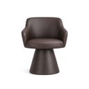 Ver imagem 5 de Cadeira de Mesa de Jantar Jade Base Cone Corano Café - Nexta Casa