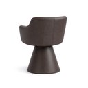 Ver imagem 7 de Cadeira de Mesa de Jantar Jade Base Cone Corano Café - Nexta Casa