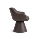 Ver imagem 6 de Cadeira de Mesa de Jantar Jade Base Cone Corano Café - Nexta Casa
