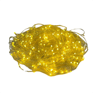 Pisca Led Bobina 50 Metros 260 Leds Branco Quente 8 Posições