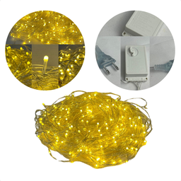 Pisca Led Bobina 50 Metros 260 Leds Branco Quente 8 Posições - 3