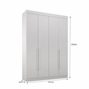 Ver imagem 3 de Módulo Completo Solteiro 11 Pts c/ Aéreo Áurea - Arbo Design