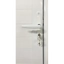 Ver imagem 6 de Porta Lambril de Alumínio 210 X 80cm com Maçaneta Linha 25 Lado Direito Esquadrias Bergamo