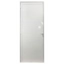 Ver imagem 3 de Porta Lambril de Alumínio 210 x 80cm com Maçaneta Linha 25 Esquadrias Bergamo Abertura Direita Branco
