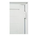 Ver imagem 5 de Porta Lambril de Alumínio 210 x 80cm com Maçaneta Linha 25 Esquadrias Bergamo Abertura Direita Branco
