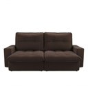 Ver imagem 3 de Sofá com Chaise Firenze 3 Lugares Retrátil e Reclinável 210cm Marrom Cia Lar Móveis