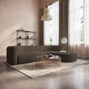 Ver imagem 2 de Sofá Modular Celinne Luxuoso Sala de Estar Decoração Luxo 265cm Suede