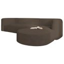 Ver imagem 6 de Sofá Modular Celinne Luxuoso Sala de Estar Decoração Luxo 265cm Suede