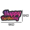 Ver imagem 4 de Painel Letreiro Led Luminoso Happy Birthday Feliz Niver