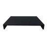 Tampa de Proteção Fogão Cooktop 1 Boca Mdf Preto 31x51x6,5 - 2