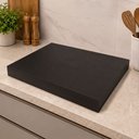 Ver imagem 6 de Tampa de Proteção Fogão Cooktop 1 Boca MDF Preto 31x51x6,5