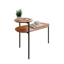 Ver mais imagens de Mesa de Apoio Lateral Industrial com tampo 100% MDF Moscow