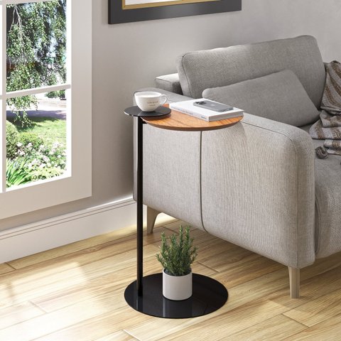 Mesa de Apoio Lateral em MDF Dublin