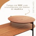Ver imagem 4 de Mesa de Centro Industrial Tampo em MDF Moscow