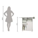 Ver imagem 4 de Tábua de Passar com Gabinete Florença Notavel Branco