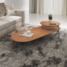 Mesa de Centro Industrial Tampo em MDF Moscow - 1
