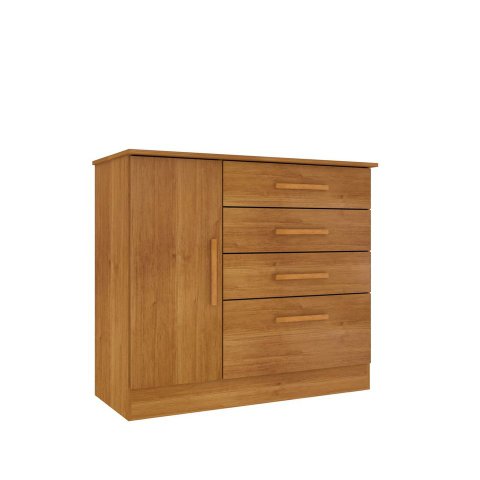 Cômoda moderna para quarto de casal - Chicago-Cinamomo - Tcil Móveis