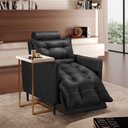 Ver imagem 1 de Poltrona Reclinável Relaxamento e Leitura Couro Híbrido Star Espresso Móveis