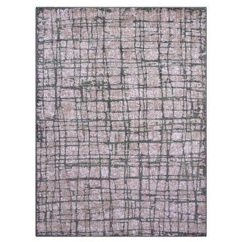Tapete para Sala Classic Maldivas 16 Chumbo-Verde 2,00x2,50M - J Serrano