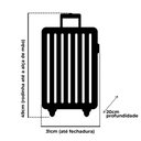 Ver imagem 3 de Mala de bordo champagne Londres PP Swiss Move