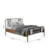 Cama de Casal Tubular 138cm Sevilha - 3