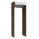 Ver imagem 7 de Porta-geladeira 83 Cm 1 Porta Basculante Rustic/branco Stella Madesa
