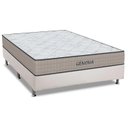 Ver imagem 1 de Cama Box Casal: Colchão Espuma D45 Orthoflex Genova + Base CRC Courano White(138x188)