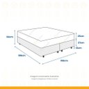 Ver imagem 6 de Cama Box com Colchão de Molas Ensacadas Ortobom Airtech Queen 158cm