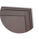 Ver imagem 4 de Porta de Aluminio Pivotante Lambril 210x100cm com Puxador Super Abertura Direita