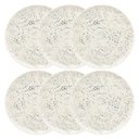 Ver imagem 3 de Jogo de 6 Pratos Rasos 26 Cm Oxford Flat Tie-Dye