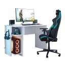 Ver imagem 5 de Mesa de Escritório YorK Q01 - Doce Sonho Móveis MESA DE ESCRITORIO MESA GAMER Branco