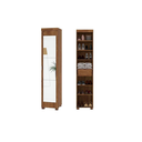 Ver imagem 3 de ARMÁRIO SAPATEIRA COM ESPELHO - JUNE MARROMmod02