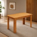 Ver imagem 1 de Mesa de Jantar Retangular 6 Lugares Kyara Mel