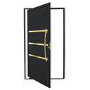 Ver imagem 2 de Porta de Aluminio Pivotante Lambril 210x100cm com Puxador Super Evolution Brimak Abertura Direita