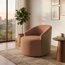 Ver imagem 1 de Poltrona Design Diferenciado Confortavel para Sala Alaranjado Leticia