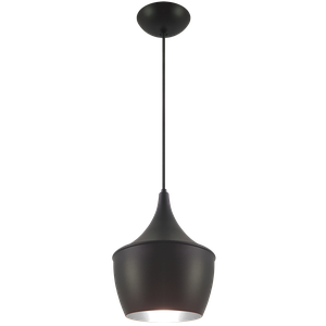 Pendente Decor Luminária Cappadocia Alumínio Preto/preto G