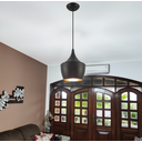 Ver imagem 3 de Pendente Decor Luminária Cappadocia Alumínio Preto/preto G