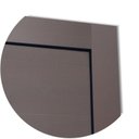 Ver imagem 6 de Porta de Aluminio Pivotante Lambril 210x120cm com Puxador Super Savana Brimak Abertura Direita Cobre/Marrom Corten Dourado