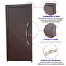 Porta de Aluminio Pivotante Lambril 210x120cm com Puxador Super Savana Brimak - 3