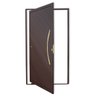 Porta de Aluminio Pivotante Lambril 210x120cm com Puxador Super Savana Brimak - 2