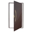 Ver imagem 2 de Porta de Aluminio Pivotante Lambril 210x120cm com Puxador Super Savana Brimak