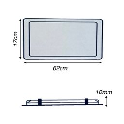 Painel Plafon Led Embutir 24w Retangular 17x62:4000k (branco Neutro) - 2